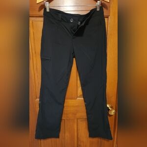 Women's Petite Black Cargo Pants